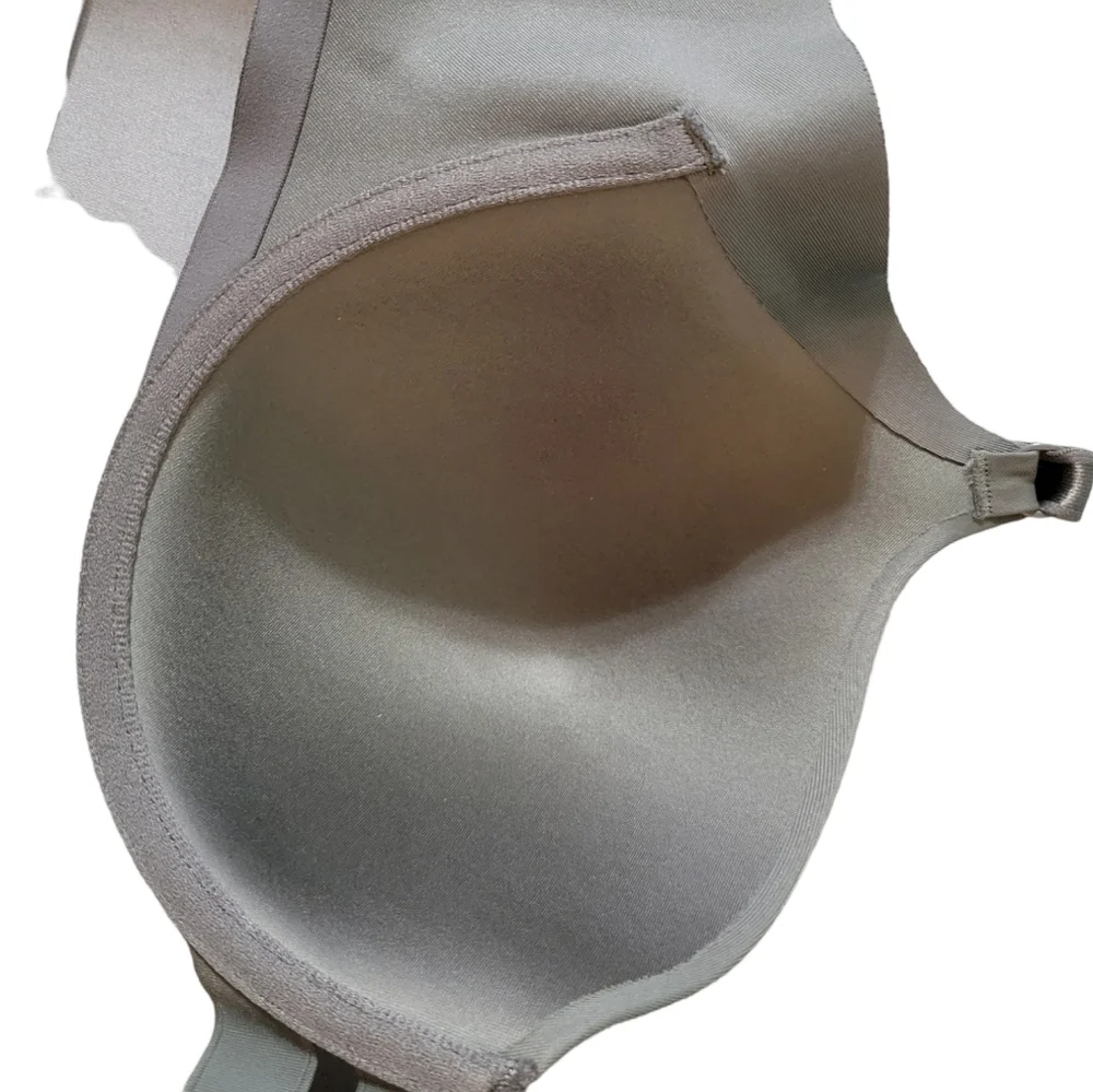 Warners Bra Size 36D Lightly Padded Underwire Olive Green